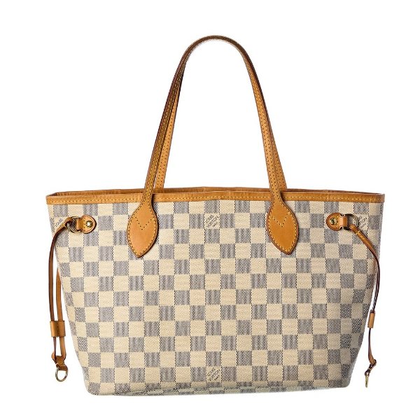 Damier Azur Canvas Neverfull PM (Authentic Pre-Owned)