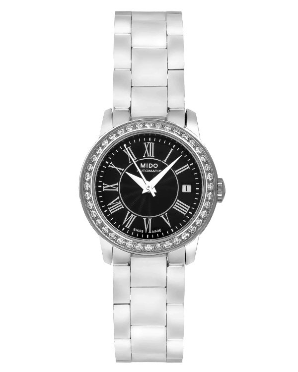 Baroncelli III Diamond Automatic Ladies Watch M0100071105300