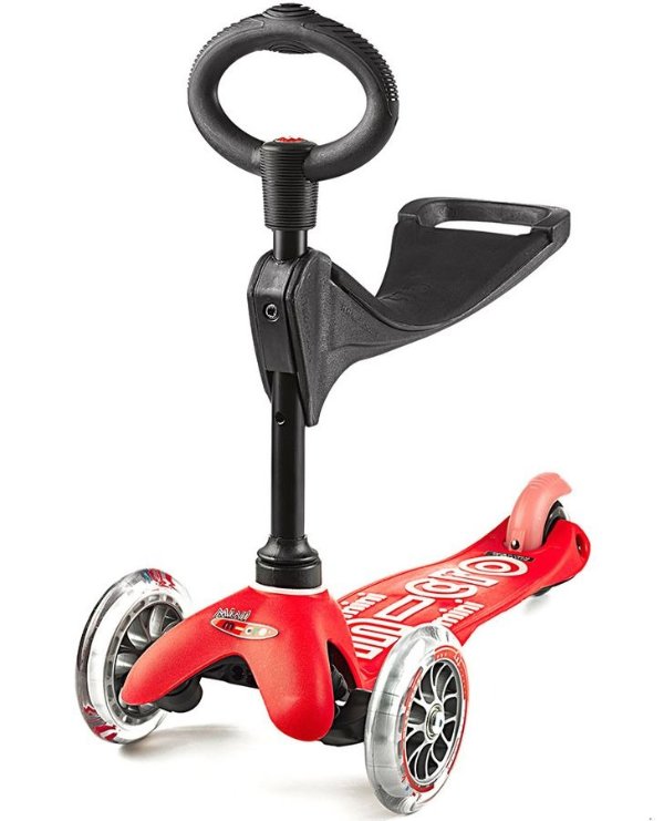 Micro Mini 3-in-1 Deluxe Scooter - Red