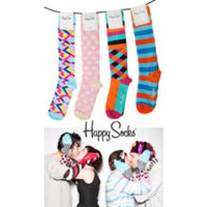 时尚杂志搭配小物 舒适的瑞典 Happy Socks
