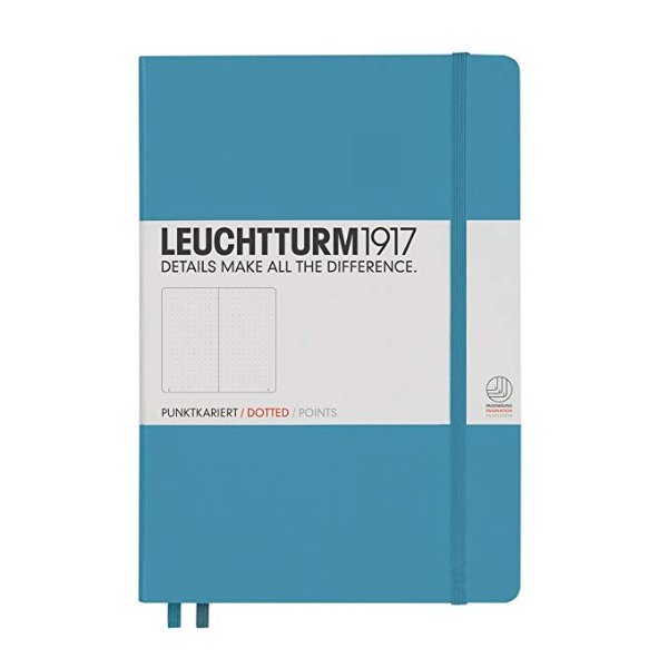 Leuchtturm1917 Hardcover Medium Dotted Journal [Nordic Blue]