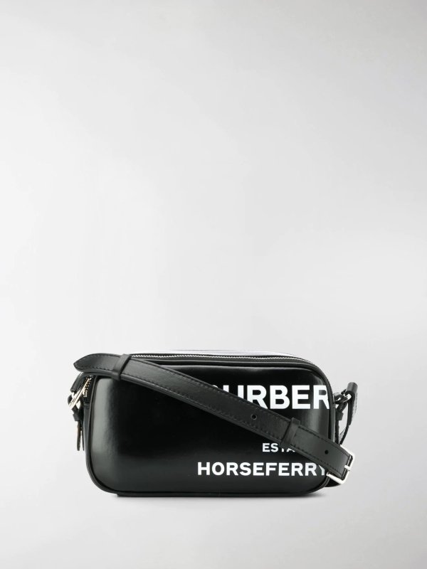 Sale Burberry logo detail camera bag black | MODES