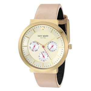 kate spade new york Women's Gold-Tone Stainless Steel Watch 