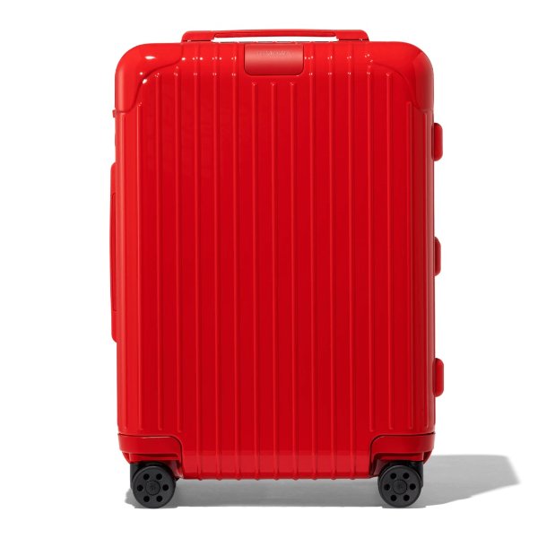 Essential Cabin Lightweight Carry-On Suitcase | Red | RIMOWA