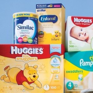 Target 婴儿尿布、奶粉、湿巾促销