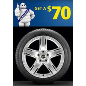  with Any Set of 4 new MICHELIN® brand passenger或者light truck tires @TireRack