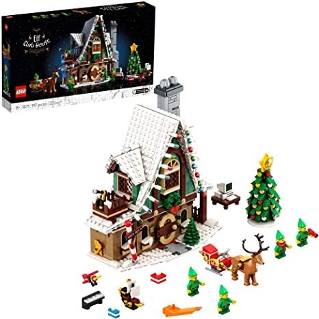 Elf Club House (10275) Building Kit; an Engaging Project and A Great Holiday Present Idea for Adults, New 2021 (1,197 Pieces)
