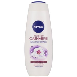 Nivea Touch of Cashmere Body Wash, Orchid Blossom, 16.9 Ounce (Pack of 3)