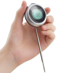 Tribesigns WDJ7009 Smart Digital Meat Thermometer with 6 BBQ Cooking Programs, 4 Cooking Degree