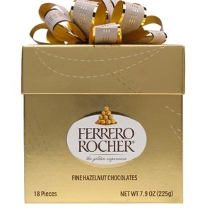 白菜价：Ferrero 榛子巧克力礼盒 18颗装 火速来薅羊毛