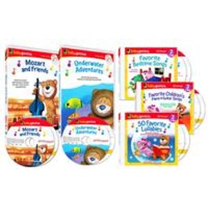 Baby Genius Lullaby Collection with 8 CDs and 2 DVDs @ Groupon