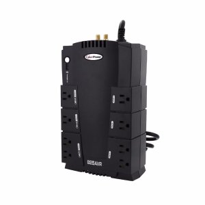 CyberPower AVR 825VA 450-Watt 8-Outlet UPS
