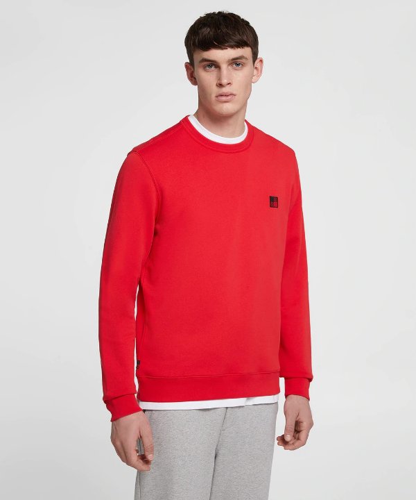 Men's Luxury Logo Crew Neck Sweatshirt 100% Cotton