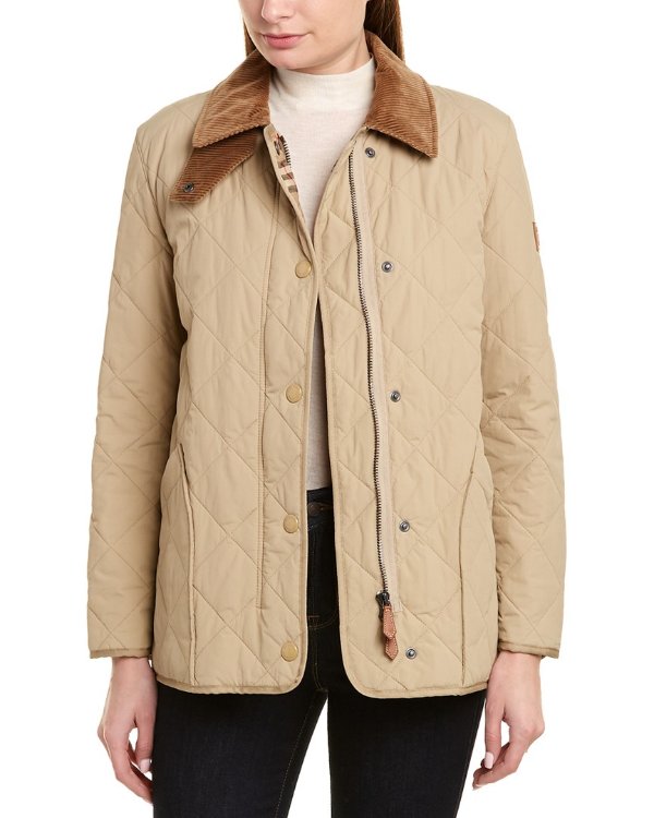 Diamond Quilted Thermoregulated Barn Jacket