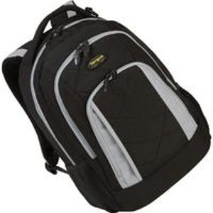 Targus Brilliance II Laptop Backpack - Black/Gray (TSB219US)