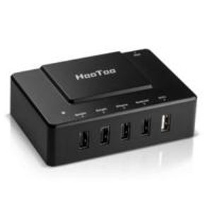 HooToo® 40W/7.8A USB Travel Charger / Charging Station 4-Port w/ OTG Access for Android Smartphone/Tablet/Fast Charging