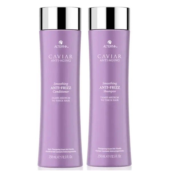 Caviar Smoothing Anti-Frizz Shampoo and Conditioner Duo 2 x 250ml