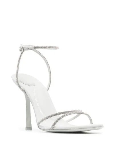 white Dahlia 105 leather sandals | Browns