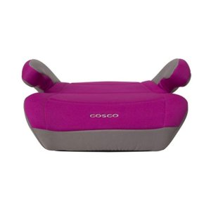 Cosco Topside Booster Car Seat - Easy to Move, Lightweight Design (Magenta)