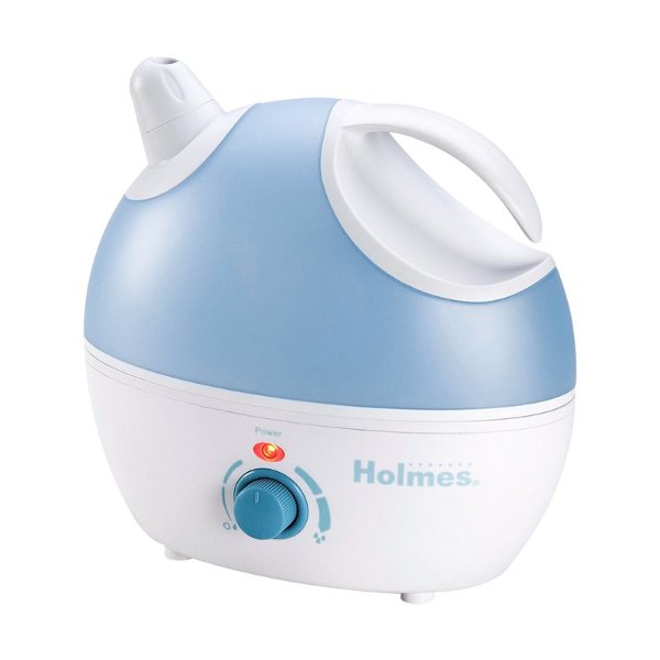 Ultrasonic 18Hour Run Time Cool Mist Humidifier, HM500TG1, No Filter Needed, 0.37Gallon, 120V