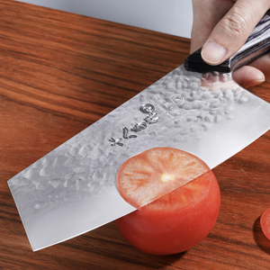 Dealmoon Exclusive: SHI BA ZI ZUO 8 Inch Forged Professional Chef Cleaver Vegetable Knife