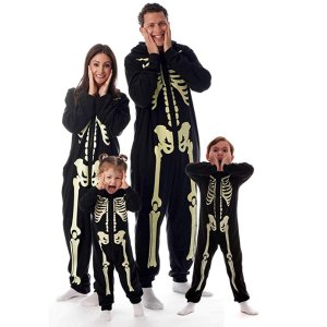 Today Only:GLOW in the Dark Skeleton Jumpsuits @ Amazon.com