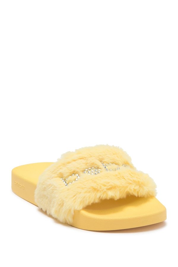 Furiosa Faux Fur Slide Sandal