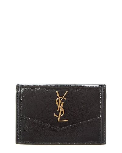 Uptown Leather Card Case / Gilt