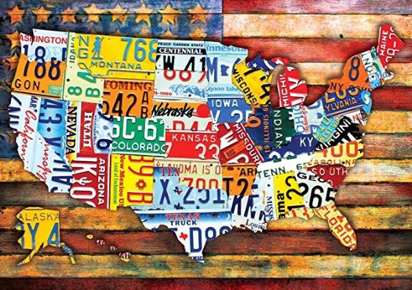 300片美国地图