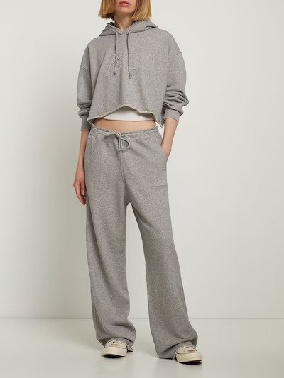 Isoli cropped oversized cotton hoodie 短款连帽卫衣$206.25 超值好货