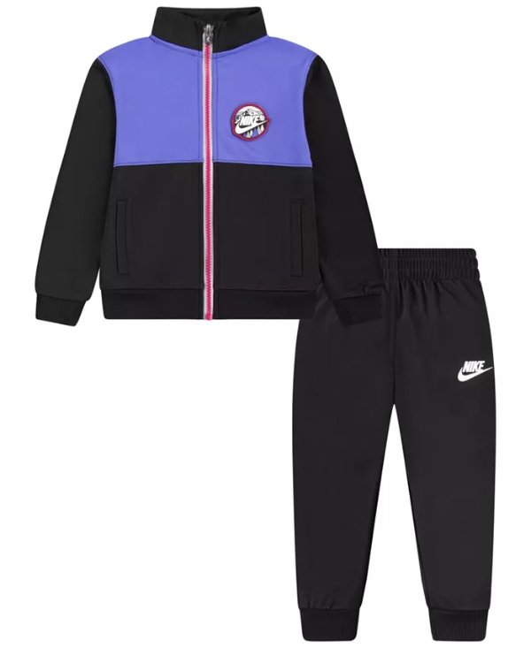 Toddler Boys Sportswear Snow Day Graphic Jacket and Pants, 2 Piece Set