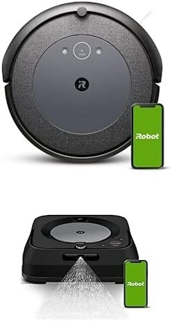 Roomba i4 EVO (4150) Wi-Fi Connected Robot Vacuum – Now Clean by Room with Smart Mapping Compatible with Alexa Ideal for Pet Hair Carpets & Hard Floors, Roomba i4 w/ M6 Graphite