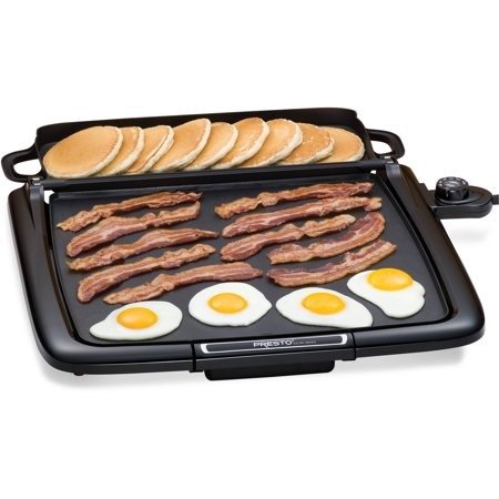 Cool-Touch Electric Griddle with Warmer Plus