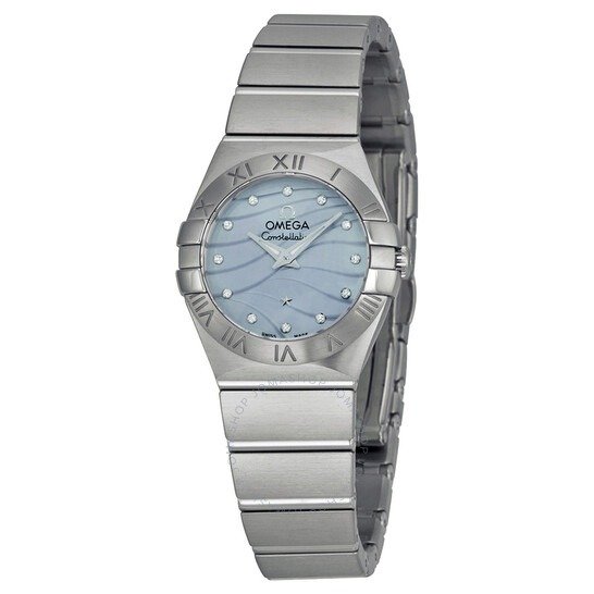 Constellation Blue Mother of Pearl Dial Ladies Watch 123.10.24.60.57.001