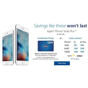 加入 iPhone 6s/6s+ 分期付款计划