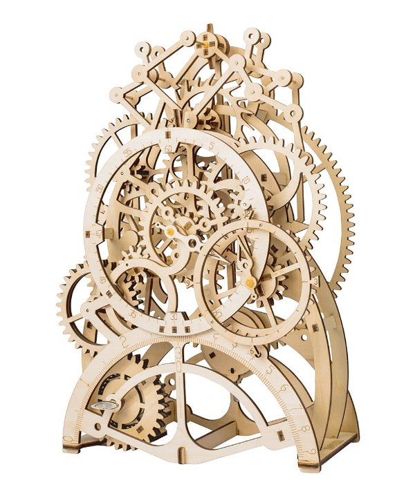 齿轮钟表3D DIY手工套装