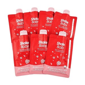 SHAKEBABY 蛋白质奶昔脂增肌 草莓口味 7包