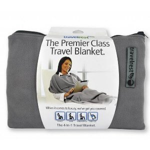 Travelrest - 4-in-1 Premier Class Travel Blanket with Pocket