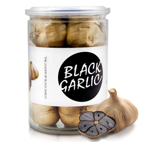 RioRand Black Garlic 310g Whole Black Garlic, Jar 0.68 Pounds