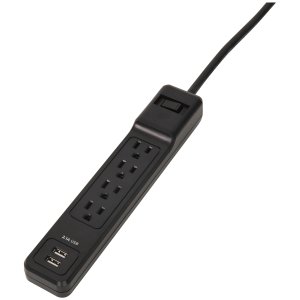 Onn 4 Outlet 2 Usb Surge Protector