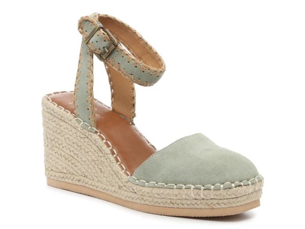 Crown vintage espadrille online wedge sandal