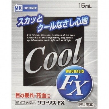 日本参天COOL FX眼液水护眼液药水滴眼洗眼液缓解疲