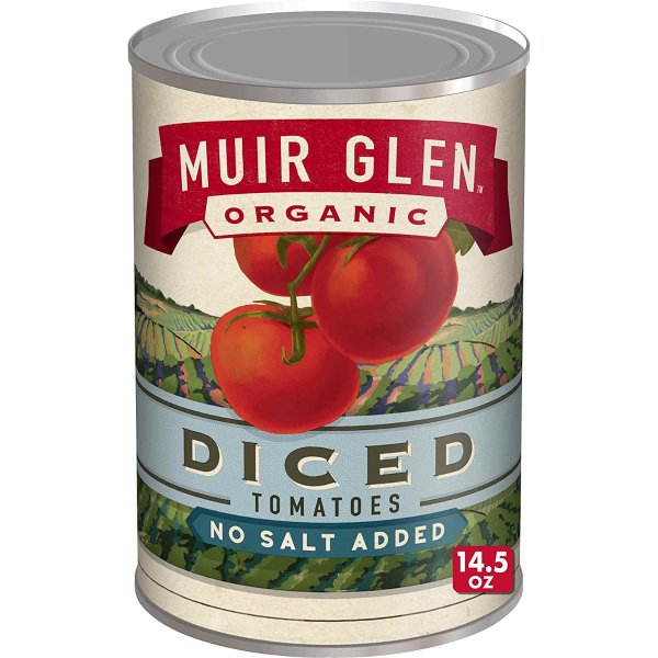 Muir Glen 有机番茄丁14.5oz 12罐