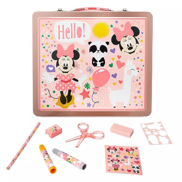 Minnie Mouse Tin Case Art Kit | shopDisney