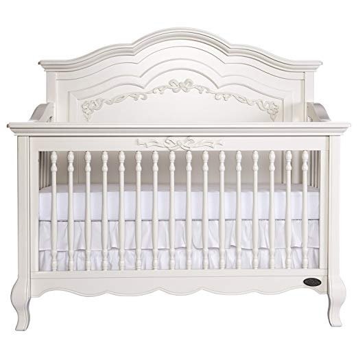 Aurora 5-in-1 Convertible Crib, Ivory Lace