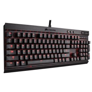 Corsair Gaming K70 Mechanical Gaming Keyboard, Backlit Red LED (CH-9000114-NA)6