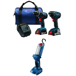 Today Only:Bosch 18-Volt Cordless Drill Driver/Impact Combo Kit with 2 Batteries @ Amazon.com