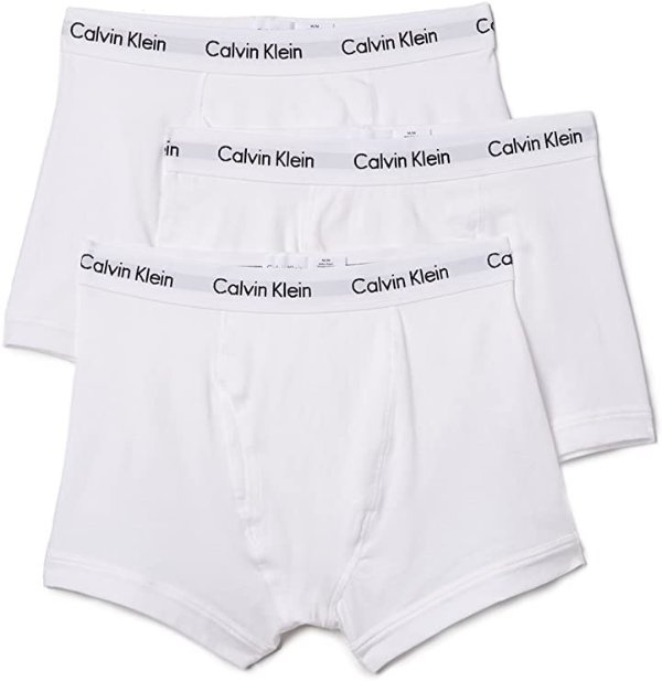 Underwear Men's Cotton Stretch 3 Pack Trunks