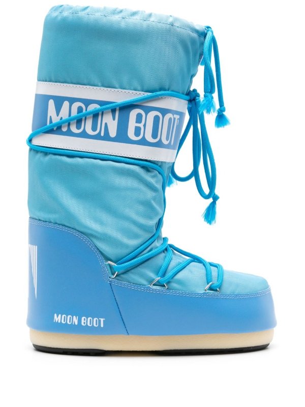 Icon logo-strap snow boots