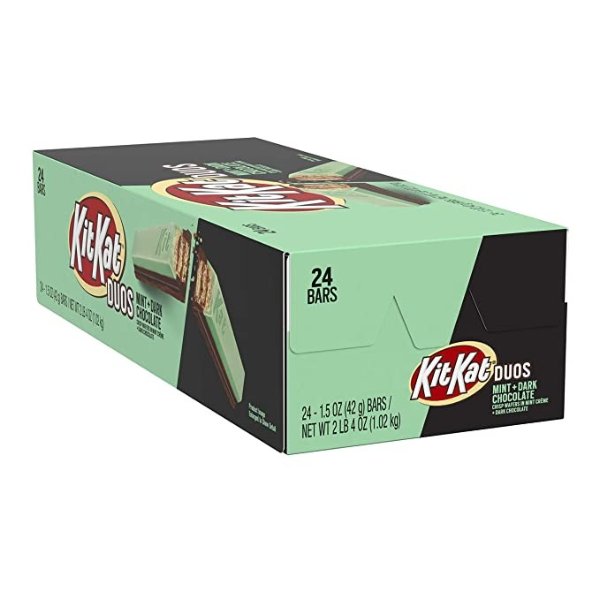薄荷黑巧克力口味KitKat 24条装